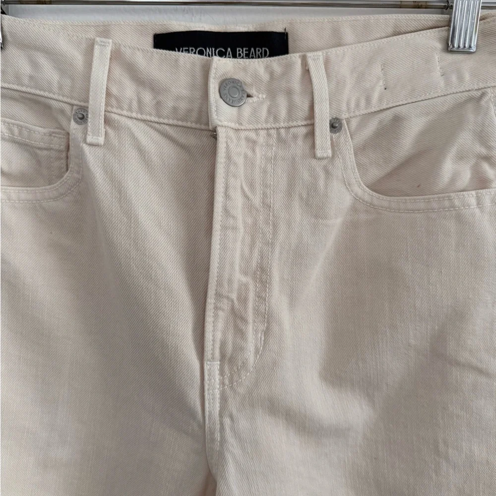 NWT Veronica Beard Taylor Cropped Wide-Leg Jean Sz 27 - Picture 8 of 8